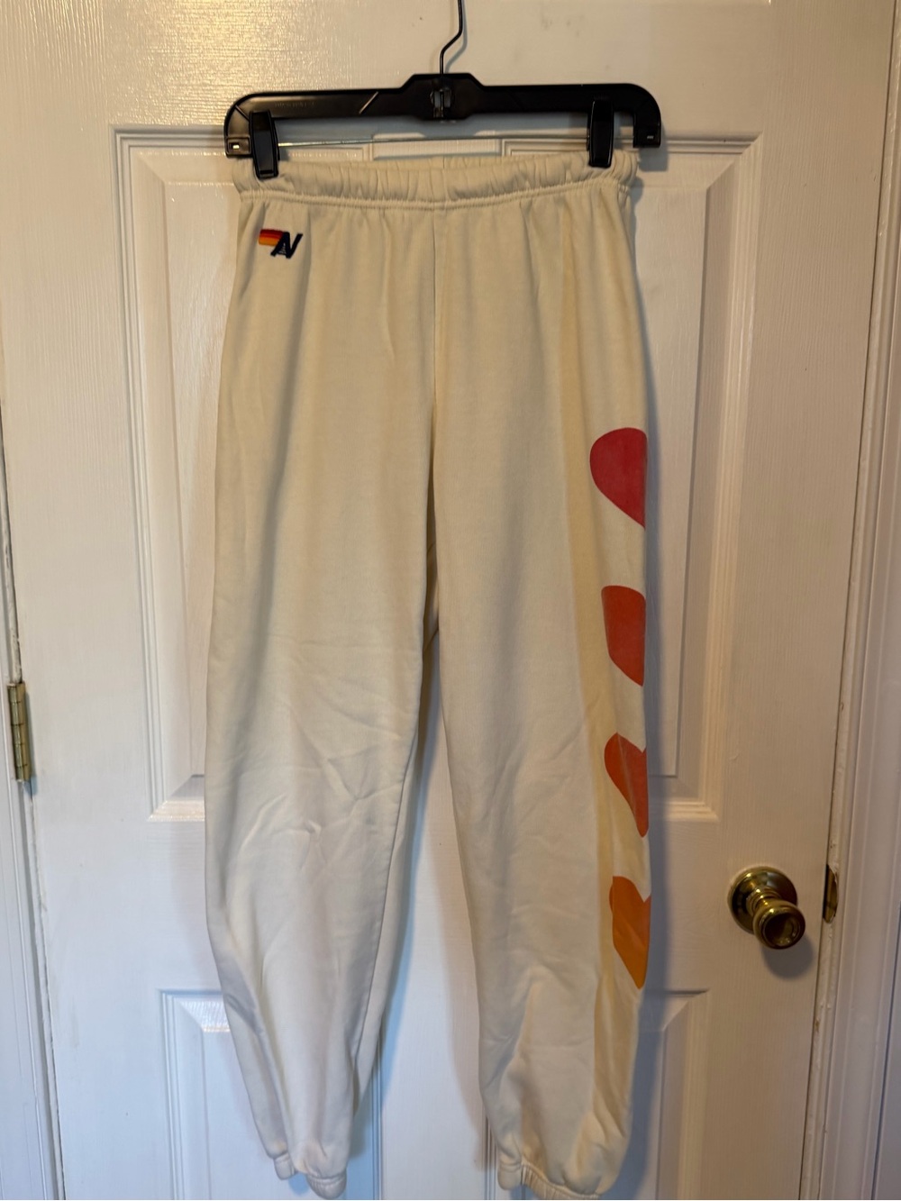 Aviator Nation Women’s Ombré Heart Sweatpants